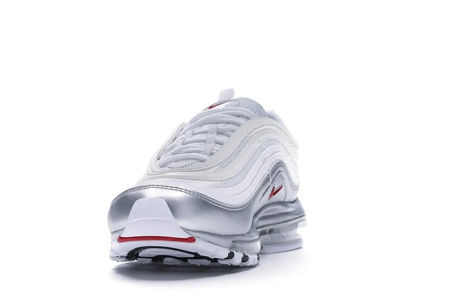 Фото № 2 с приближением к товару «‎Nike Air Max 97 Silver White»