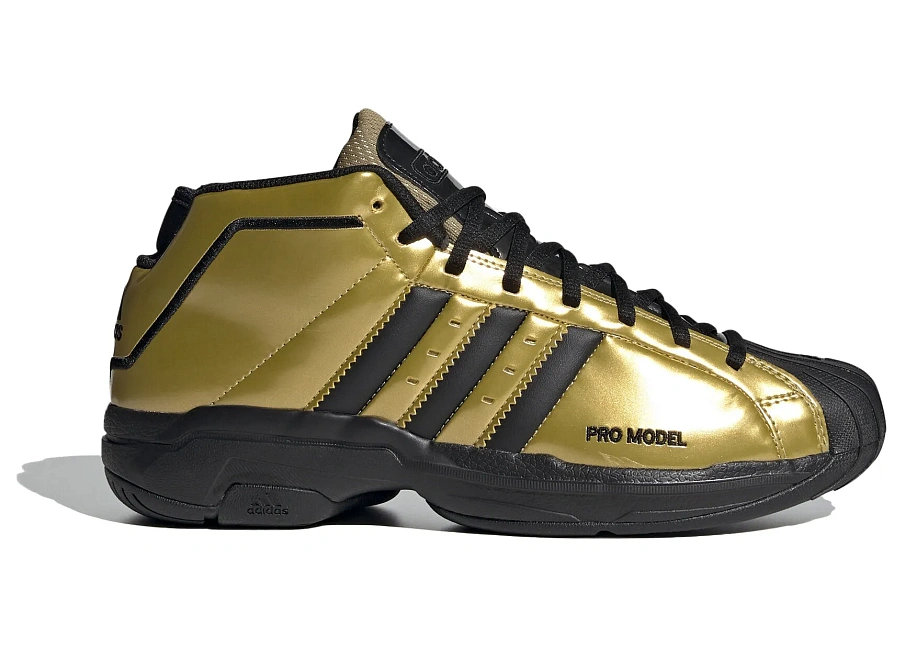 Фото № 1 с приближением к товару «‎adidas Pro Model 2G Gold Metallic»