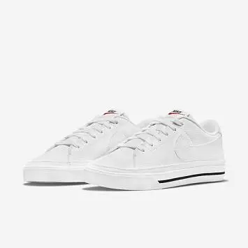 Nike Wmns Court Legacy Next Nature Low-Top Sneakers White - 4