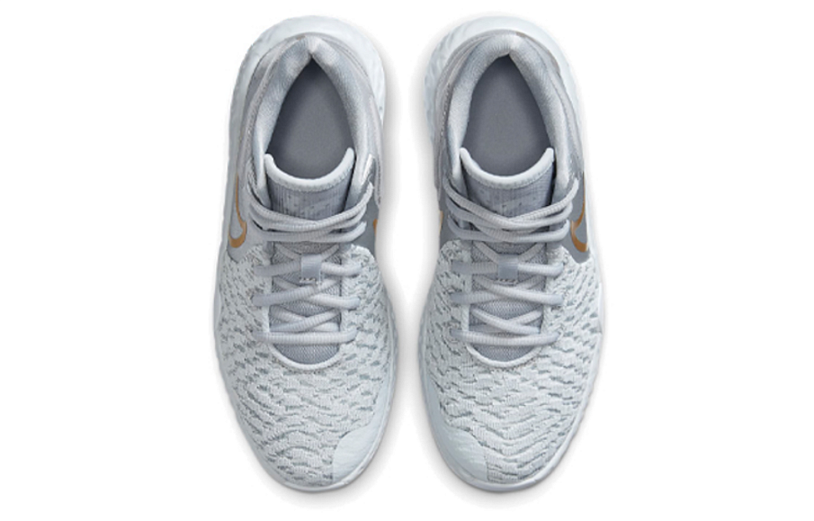 Фото № 4 с приближением к товару «‎Nike KD Trey 5 VIII (GS) GreyGolden»