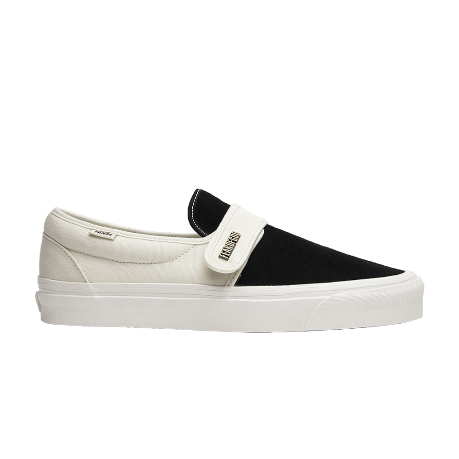 Фото № 1 с приближением к товару «‎Fear of God x Vans Slip-On 47 DX Collection 2 Black White»