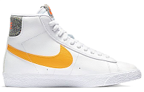 Фото № 2 с приближением к товару «‎Nike Blazer Mid (GS) WhiteYellow»
