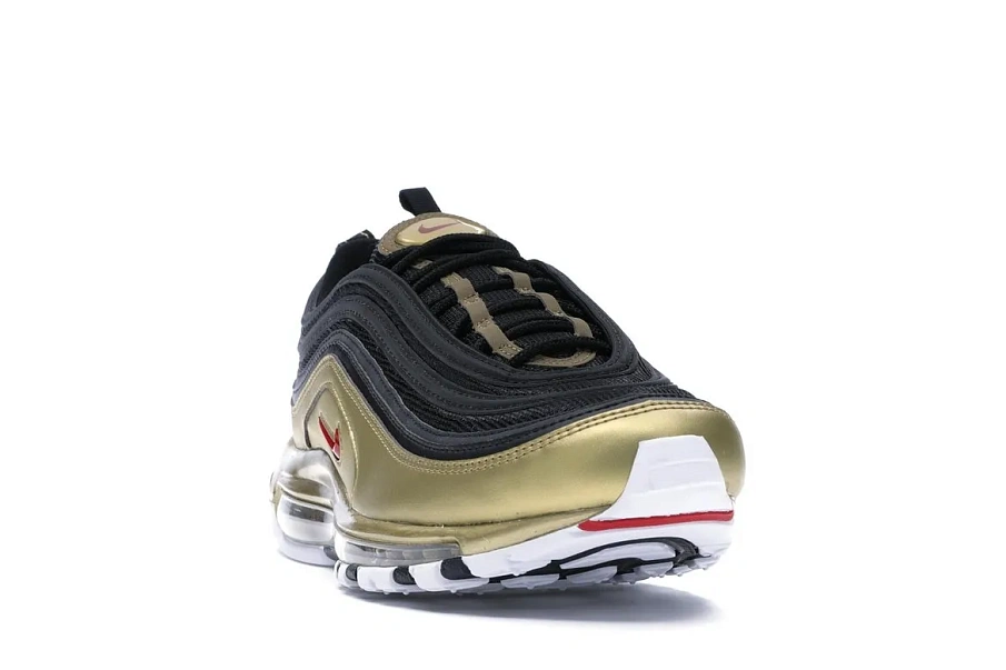 Фото № 2 с приближением к товару «‎Nike Air Max 97 Black Metallic Gold»
