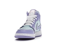 Фото № 3 с приближением к товару «‎Jordan 1 Mid Purple Aqua »
