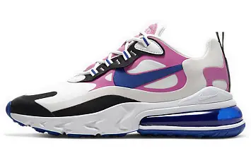 Nike Wmns Air Max 270 React 'White Fuchsia Blue' - 1