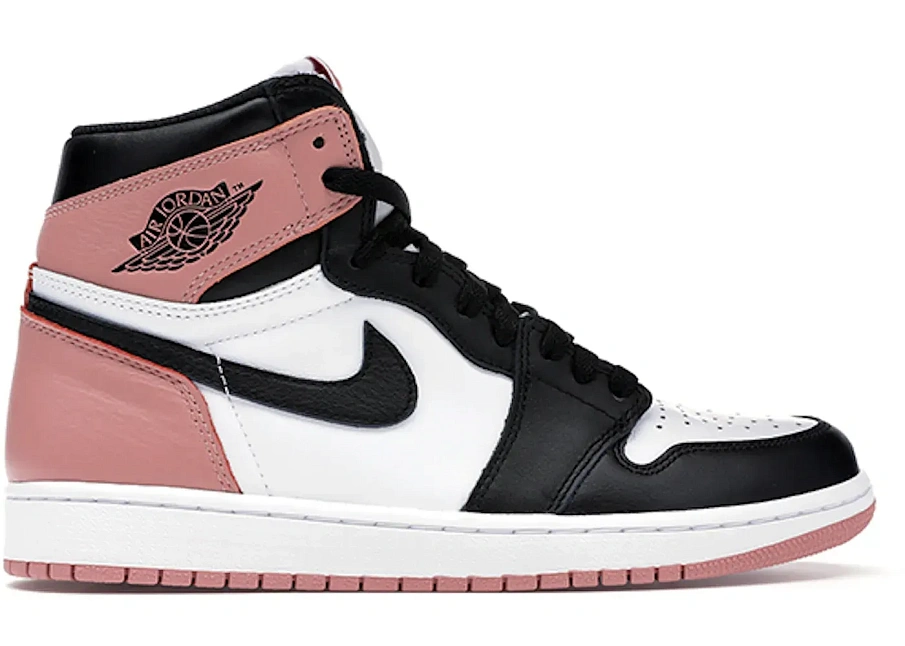 Фото № 1 с приближением к товару «‎Jordan 1 Retro High Rust Pink (Sample)»