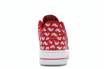 Nike Air Force 1 Low All Over Logo Red (AH8462-600) - 4