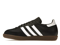 Фото № 5 с приближением к товару «‎adidas Samba Leather Black White»