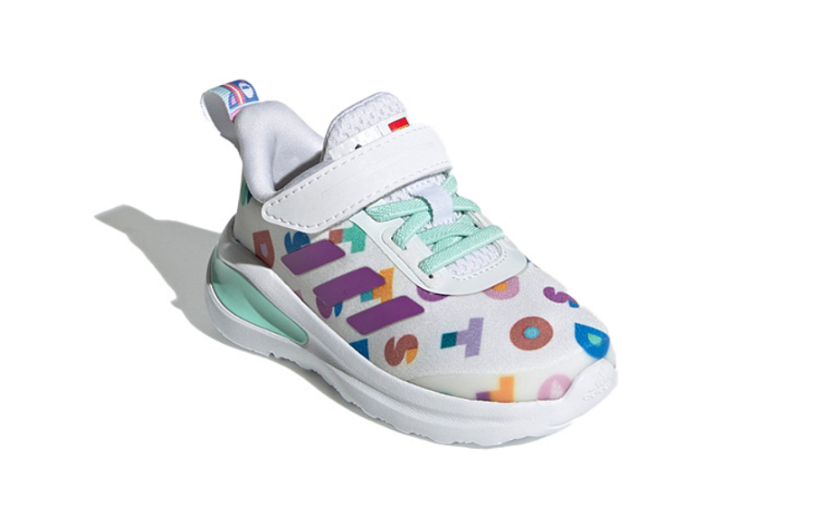 Фото № 3 с приближением к товару «‎adidas LEGO x FortaRun Infant 'Dots - White'»