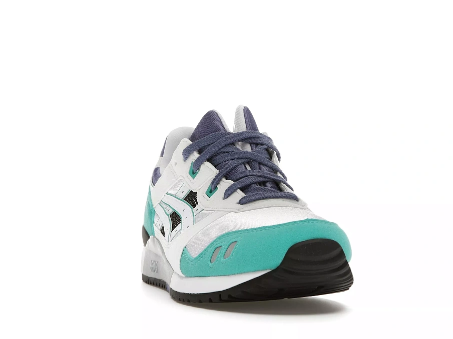 Фото № 4 с приближением к товару «‎ASICS Gel-Lyte III White Teal Blue»