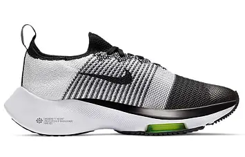 Nike Air Zoom Tempo Flyknit GS 'Black White Volt' - 2