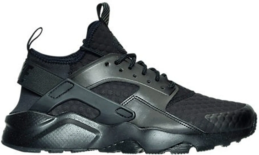 Фото № 1 с приближением к товару «‎Nike Air Huarache Run Ultra Triple Black (2016)»