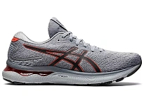 Фото № 1 с приближением к товару «‎ASICS Gel Nimbus 24 Sheet Rock Cherry Tomato»