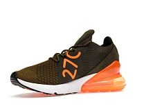 Фото № 4 с приближением к товару «‎Nike Air Max 270 Flyknit Olive Flak Total Orange»