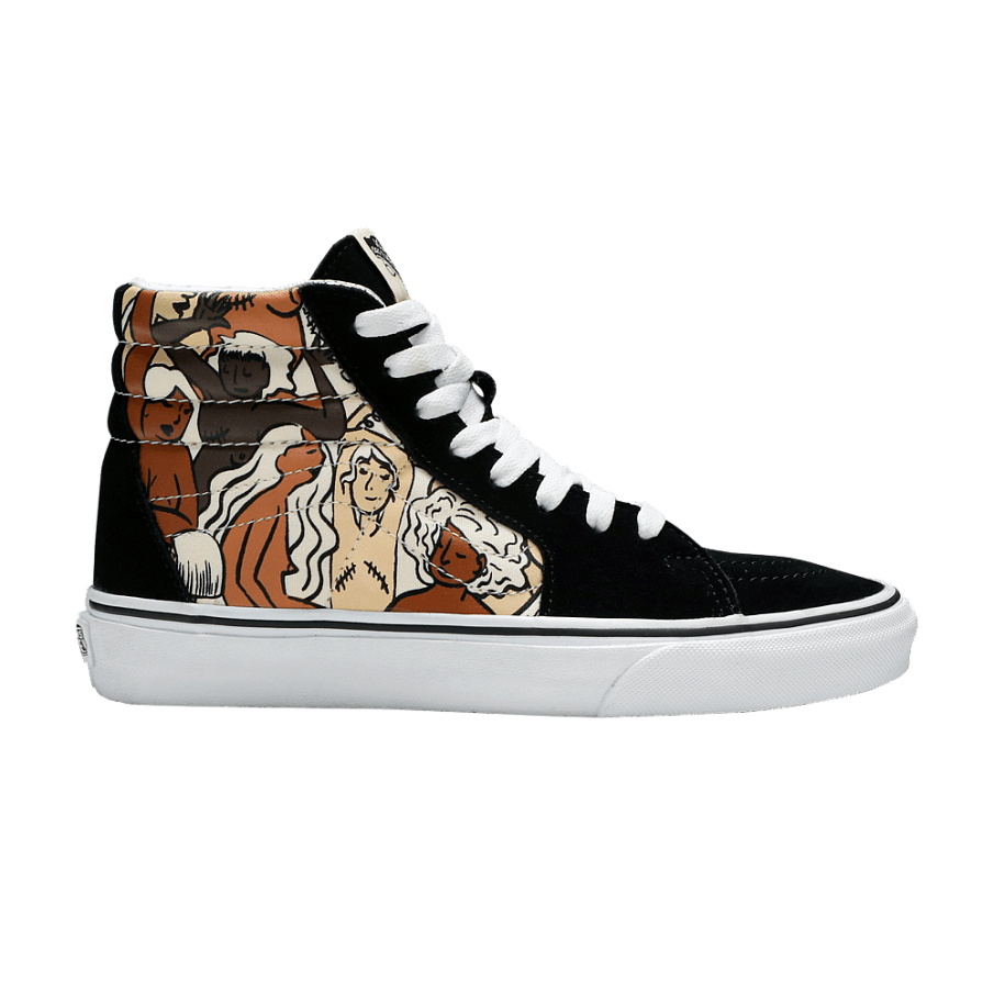 Фото № 1 с приближением к товару «‎Vans Sk8-Hi Breast Cancer Awareness»