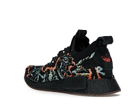 Фото № 6 с приближением к товару «‎adidas NMD R1 Primeknit Black Multicolor»