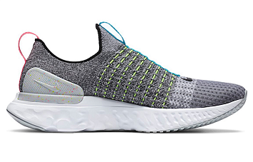 Nike React Phantom Run Flyknit 2 Blue Pink - 3