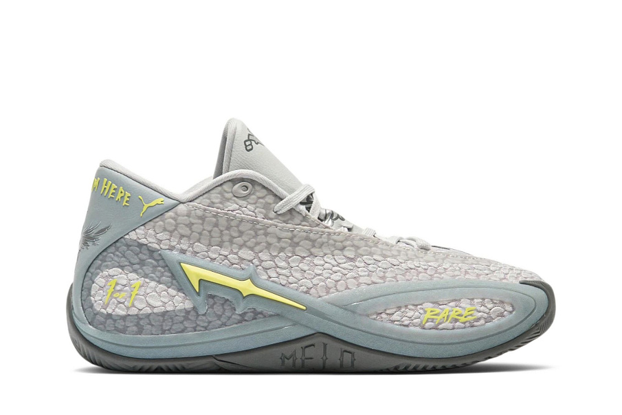 Фото № 2 с приближением к товару «‎Puma Mb.06 Hills Cool Mid Gray Lime Smash»