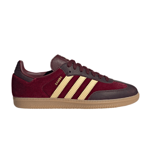 adidas Women's Samba OG Shadow Red Velvet (JS1394)