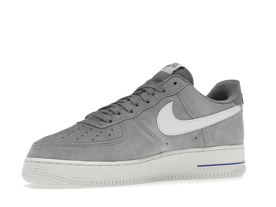Фото № 2 с приближением к товару «‎Nike Air Force 1 Low Light Smoke Grey White Sail Hyper Royal»