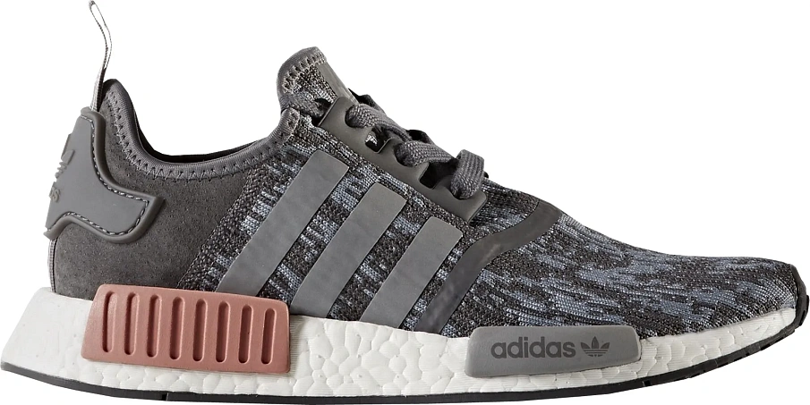 Фото № 1 с приближением к товару «‎adidas NMD R1 Heather Grey Raw Pink »