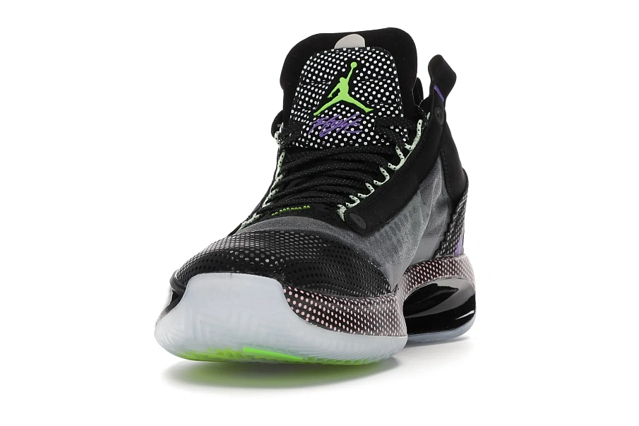 Фото № 4 с приближением к товару «‎Jordan XXXIV Low Black Vapor Green Bleached Coral»
