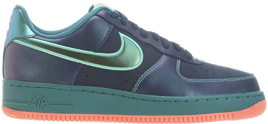 Фото № 1 с приближением к товару «‎Nike Air Force 1 Low Brave Blue Mineral Teal»