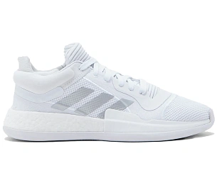 adidas Marquee Boost Low White Silver Metallic