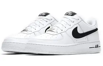 Nike Air Force 1 Low Skate shoes AN20 WhiteBlack - 3