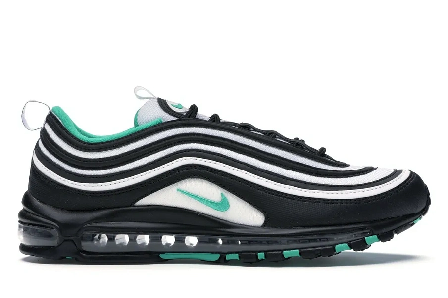 Фото № 1 с приближением к товару «‎Nike Air Max 97 Black Clear Emerald»