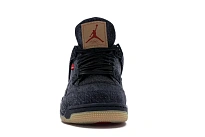 Фото № 2 с приближением к товару «‎Jordan 4 Retro Levis Black (Blank Tag)»