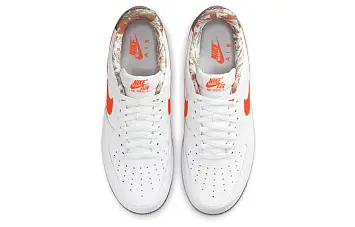 Nike Air Force 1 Marble Low WhiteOrange - 4