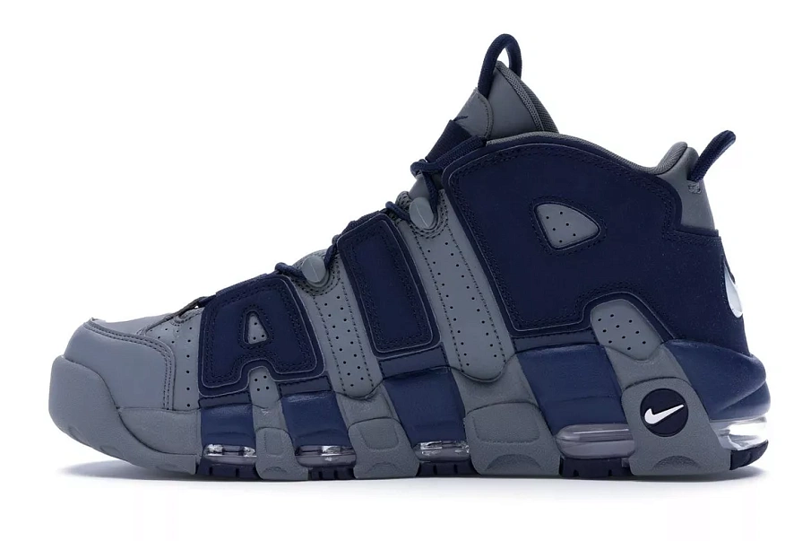 Фото № 5 с приближением к товару «‎Nike Air More Uptempo Cool Grey Midnight Navy»