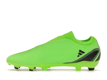 adidas X Speedportal.3 Laceless FG Solar Green - 3