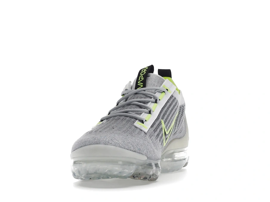 Фото № 4 с приближением к товару «‎Nike Air VaporMax 2021 FK Wolf Grey White Volt»