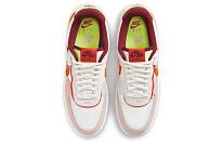Фото № 4 с приближением к товару «‎Nike Air Force 1 Shadow Wmns WhiteOrangePink»