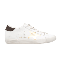 Фото № 1 с приближением к товару «‎Golden Goose Women's Superstar White Gold Taupe»