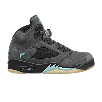 Фото № 1 с приближением к товару «‎Solefly x Air Jordan 5 Retro Black Aurora Green»