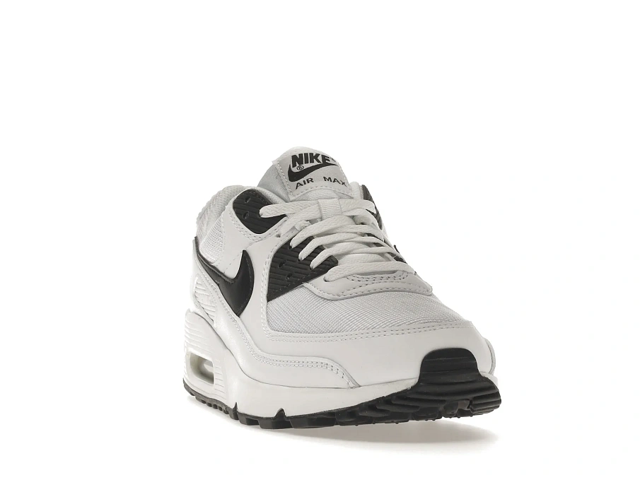 Фото № 2 с приближением к товару «‎Nike Air Max 90 White Black (2020)»