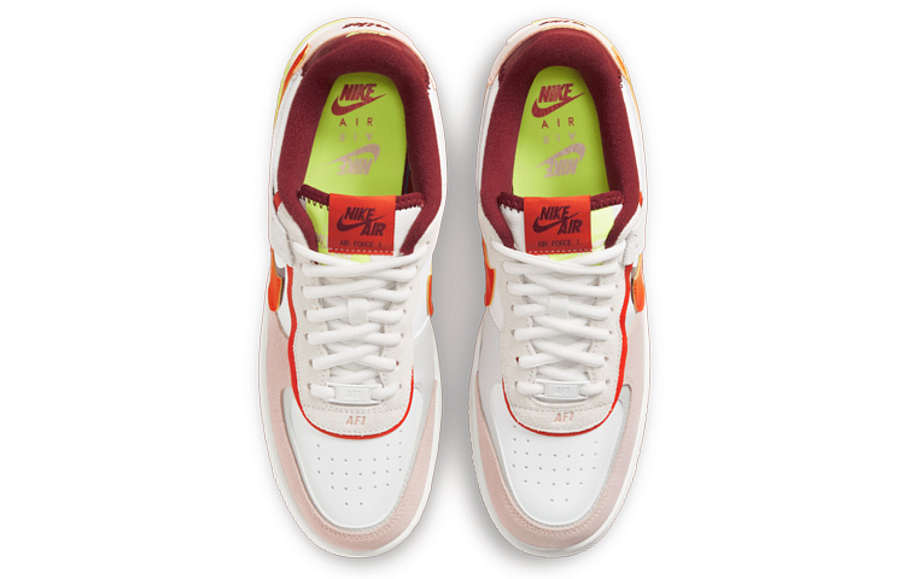 Фото № 4 с приближением к товару «‎Nike Air Force 1 Shadow Wmns WhiteOrangePink»