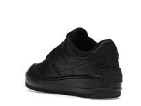 Фото № 6 с приближением к товару «‎Nike Air Force 1 Low Shadow Triple Black »