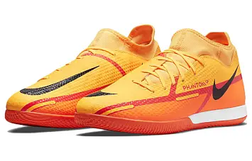 Nike Phantom GT2 Academy Dynamic Fit IC Soccer Shoes OrangeBlack (DC0800-808) - 3