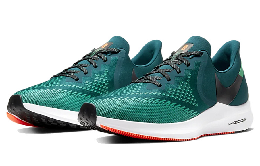 Фото № 3 с приближением к товару «‎Nike Air Zoom Winflo 6 'Midnight Turquoise Green'»