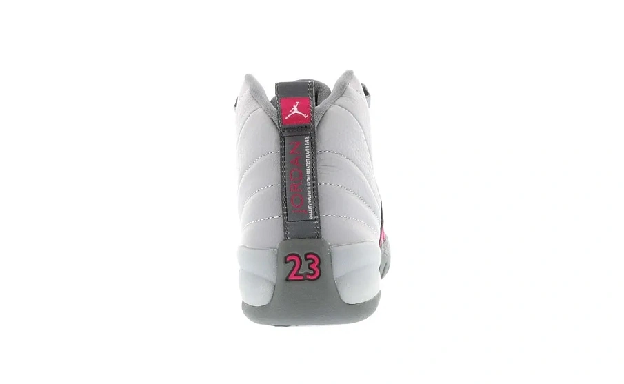 Фото № 5 с приближением к товару «‎Jordan 12 Retro Wolf Grey Vivid Pink »
