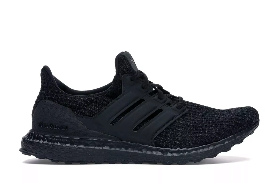 Фото № 1 с приближением к товару «‎adidas Ultra Boost 4.0 Triple Black Nubuck Cage»