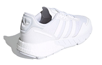 Фото № 4 с приближением к товару «‎adidas originals ZX 1K Boost J 'Triple White'»