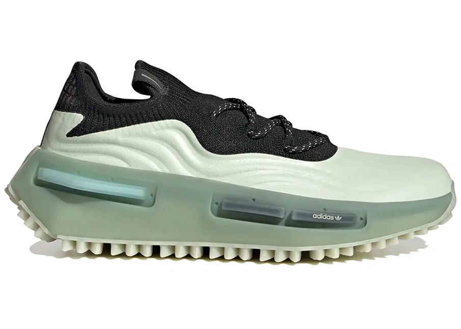 Фото № 1 с приближением к товару «‎adidas NMD S1 Linen Green Black»