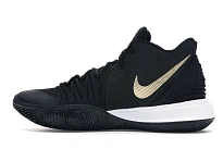 Фото № 5 с приближением к товару «‎Nike Kyrie 5 Black Metallic Gold»