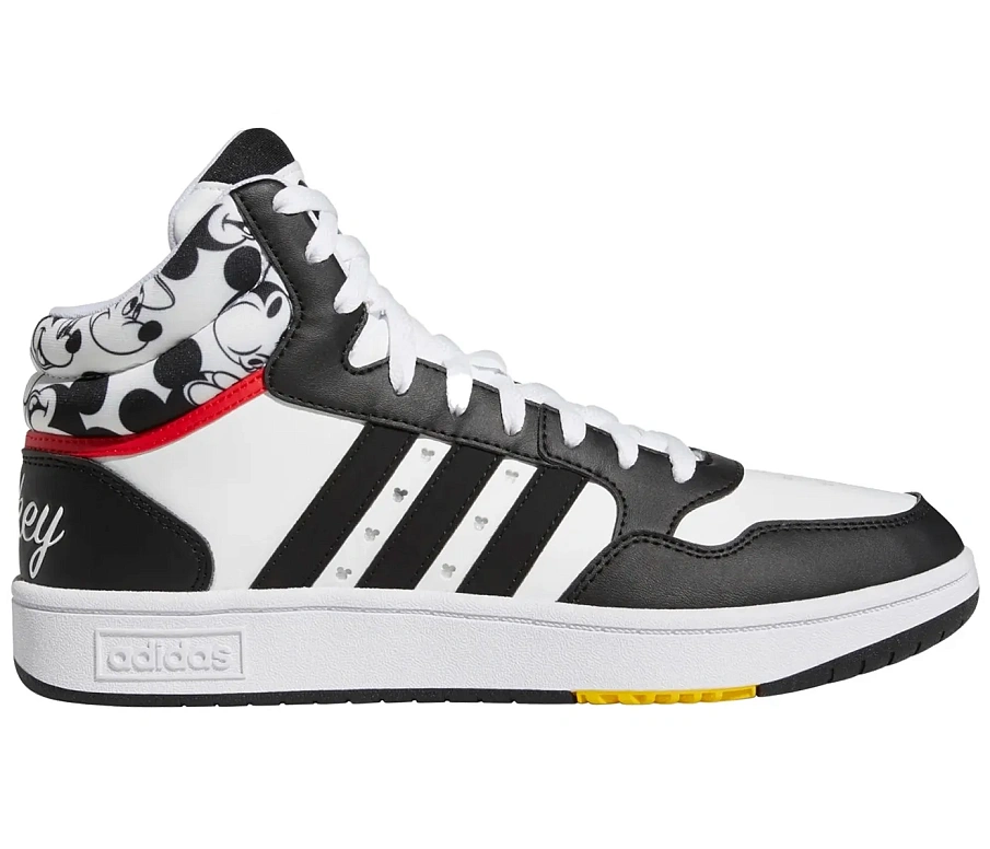 Фото № 1 с приближением к товару «‎adidas Hoops 3.0 Mid Disney Mickey Mouse»
