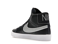 Фото № 6 с приближением к товару «‎Nike SB Zoom Blazer Mid Mason Silva Dark Obsidian Metallic Silver»